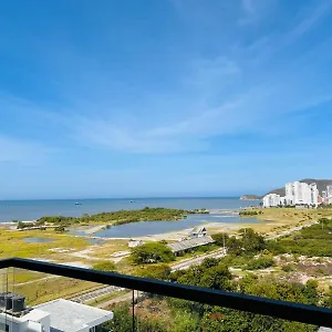  Apartamento La Mejor Vista Al Mar En Pozos Colorados Desde Salinas Del Mar